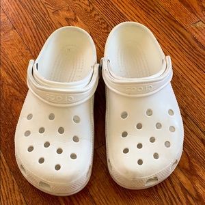 White crocs